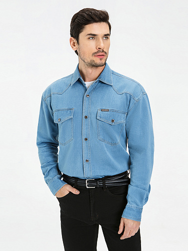 Рубашка джинсовая VELOCITY Prime16-B28